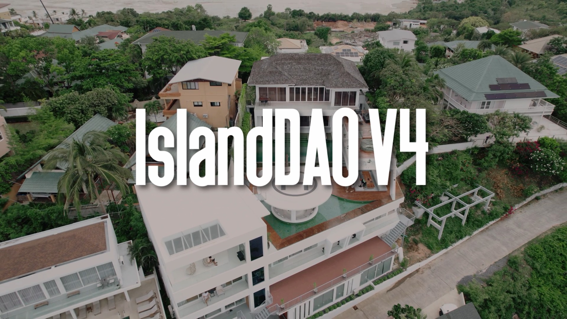IslandDAO V4 — the residency villa and its builders
